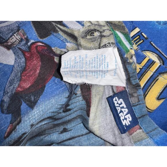 Vintage Star Wars THE CLONE WARS FLAT SHEET, - Picture 4 of 4
